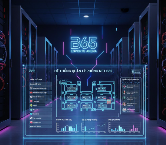 Hệ thống quản lý phòng Net